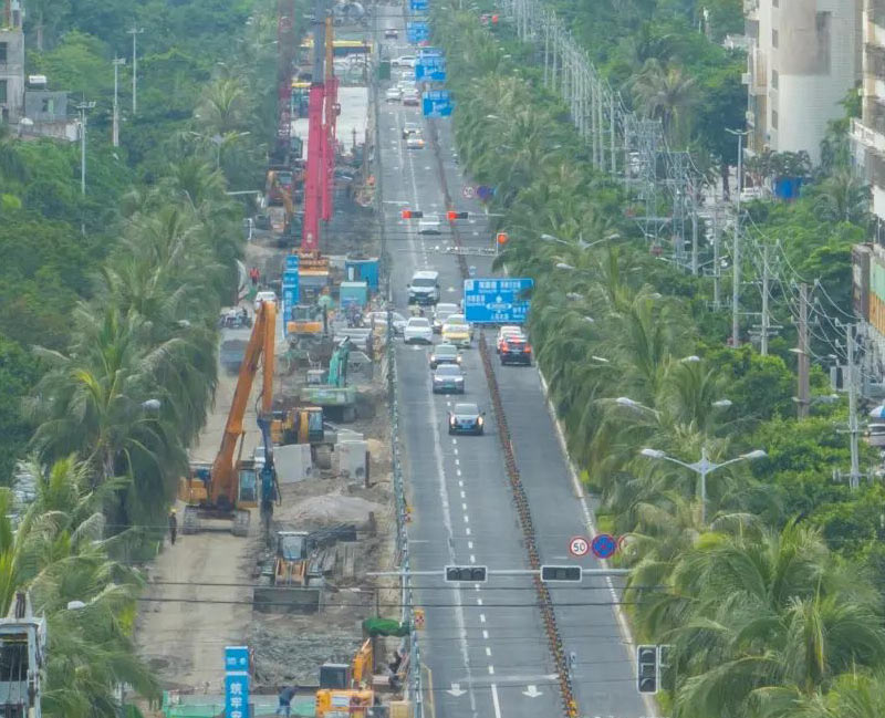 海口市海甸岛片区排水管网